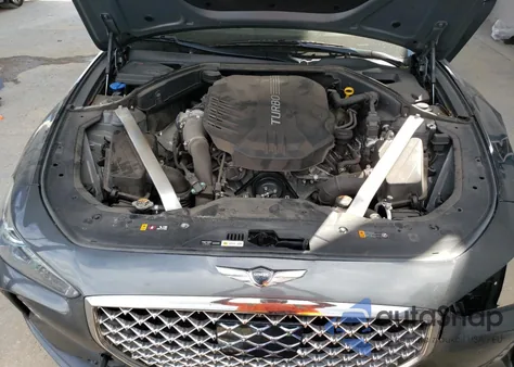 2021 Genesis G70 из США, поврежденный, VIN KMTG74LE3MU073887